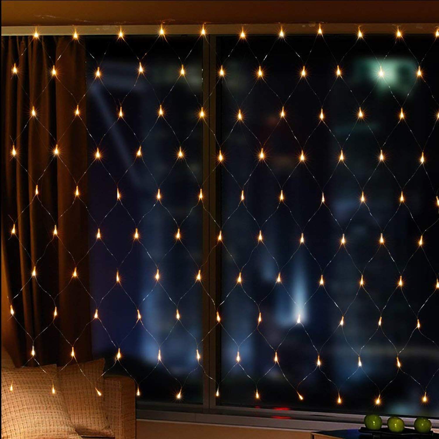 Light Net Fairy Light Lamp Curtain Light,3m 6.5ft 320 Party Christmas