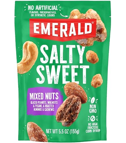 Amazon.com : Emerald Nuts, Salty Sweet Mixed Nuts, Features Kettle