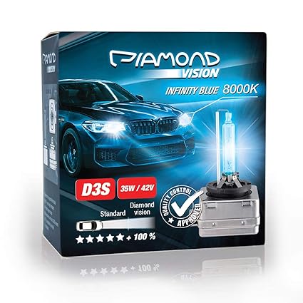 2x D3S 35W 42V 8000K Diamond Vision HID Bi Xenon Brenner Whitevision White Weiß Super Extrem Hell Laser Kit Nightbreaker Extr