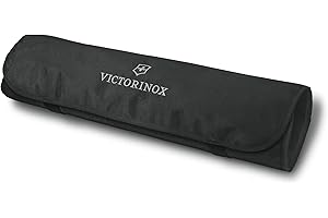 Victorinox CP448 Knife Roll Bag, Grey, M, Roll Folder, 8 Pieces, Empty