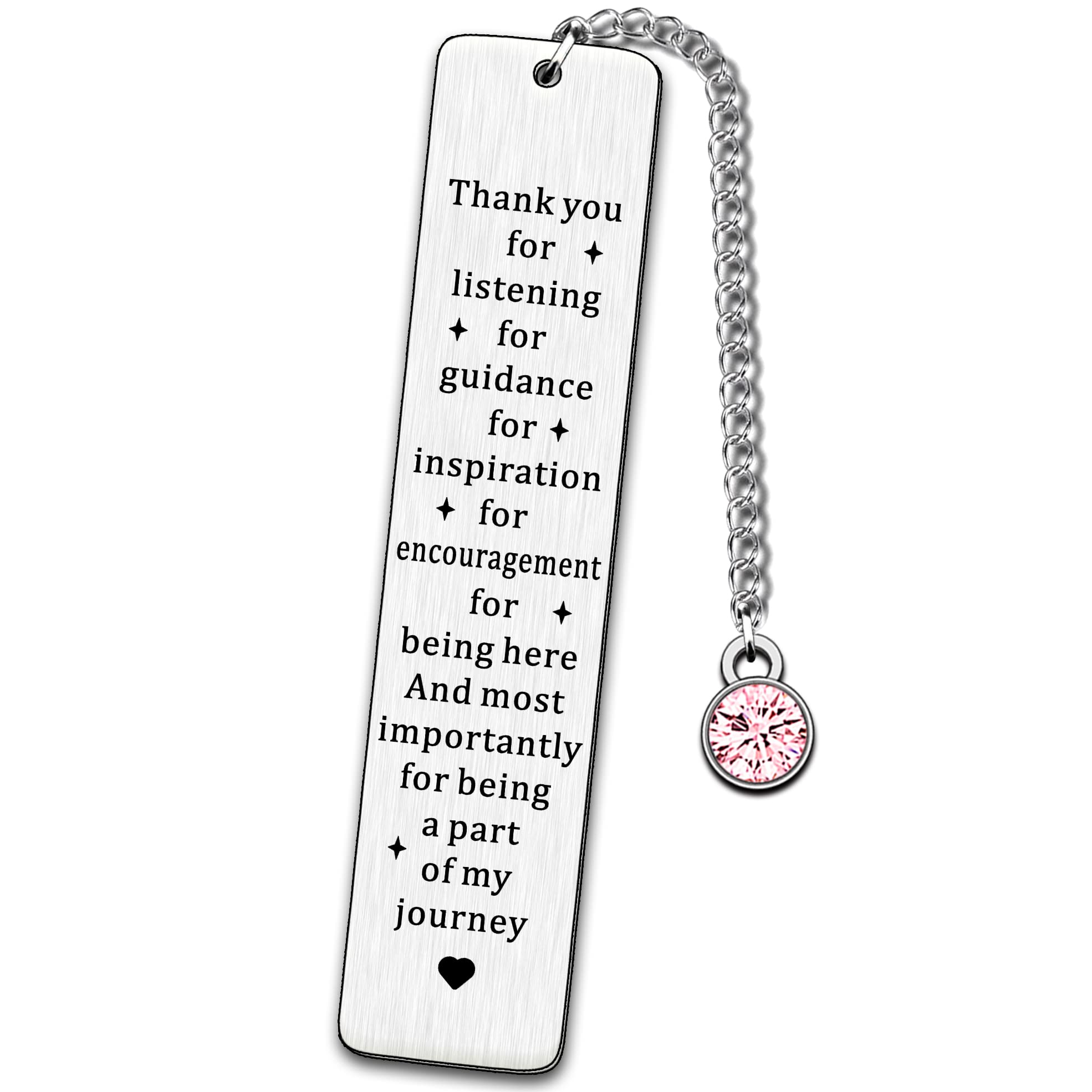 JMIMO Thank You Bookmark for Women Teacher Mentor Boss Friends Colleagues Coworker