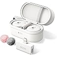 BOYA Omic-D-W Wireless Lavalier Microphone for iPhone,Noise Cancelling iPhone Wireless Mic with Magnetic Clip,18H Battery MFi Certified Lapel Microphone for iPhone/iPad YouTube Vlog Video