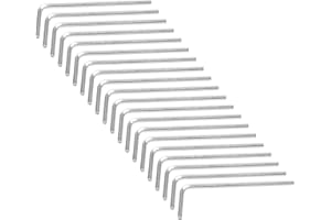 Piutouyar 2.5mm Hex Key Wrench, Allen key Wrench,20Pcs L Shaped Wrench, Hex Key Hexagon Head Replacement, Small Hex Wrench for Repairing Bike, Furniture