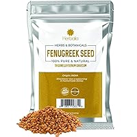 Fenugreek Seeds, 1 Lb Whole Methi Seeds for Cooking, Gluten-Free, High Fiber, Hair Growth, Skin Care and Breastfeeding…