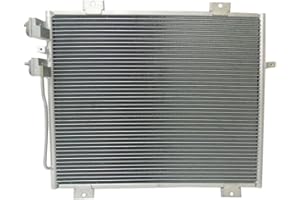 SUNBELT RADIATORS A/C AC Condenser Compatible With Ram Dodge Mitsubishi Fits 05-11 Raider Dakota 3.7L 4.7L