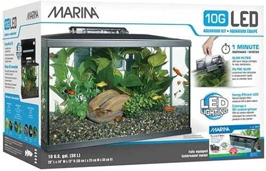 Marina Led Betta Fish Tank Kit