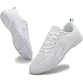 GlideMoves Cheer Shoes Girls Dance Sneakers Women Tennis Training Competition Tumbling Athletic Youth Hip Hop