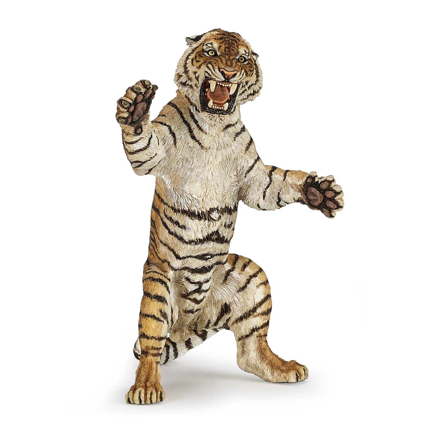 Papo - Realistic Standing Tiger Figure Toy for Kids - Ages 3+ - Wild Life Collection - Educational Play Feline And Nature - Gift Idea Toy for Girls and Boys - 12 Cm