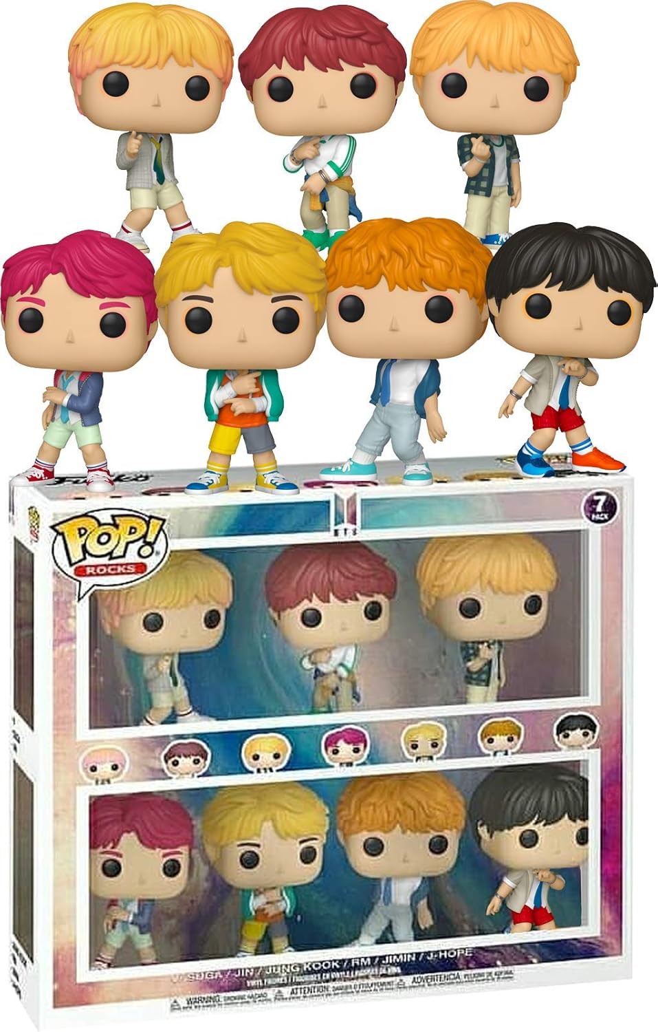 bts funko pop set