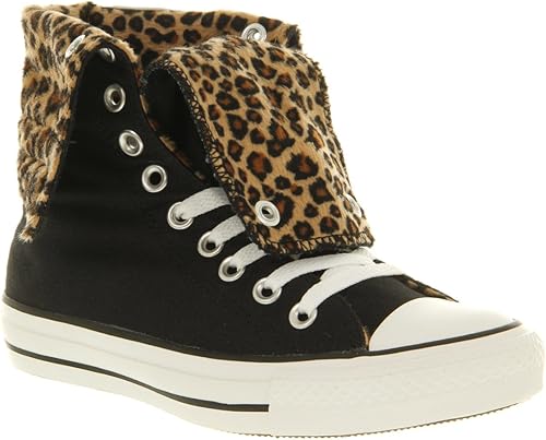 black leopard converse