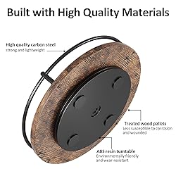 KOKSTOP Lazy Susan Organizer：12 Inch 360 Degree
