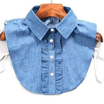 Tandou Klassisch Krageneinsatz Damen Fake Kragen Blusenkragen Einsatz Bekleidung Accessoires