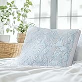 Sylvaris Shredded Memory Foam Cooling Soft Bamboo Viscose Pillow King Size, Adjustable Hypoallergenic Hotel Quality Bed Pillow for Side, Stomach or Back SleeperSleeper, Oeko-TEX Certified
