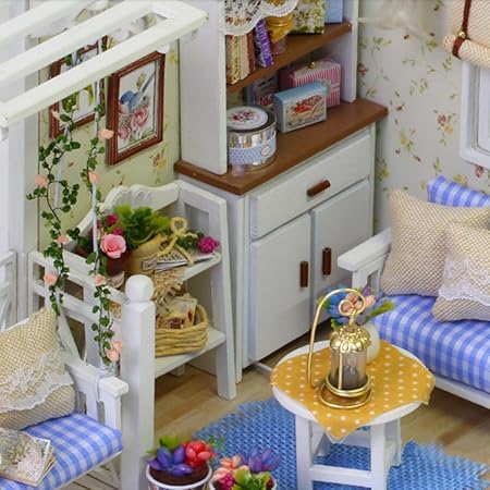 flever dollhouse miniature diy house kit