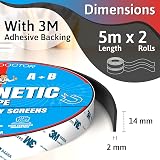 DIY Doctor A+B Magnetic Tape 5m x 2m Self Adhesive Strips view 2