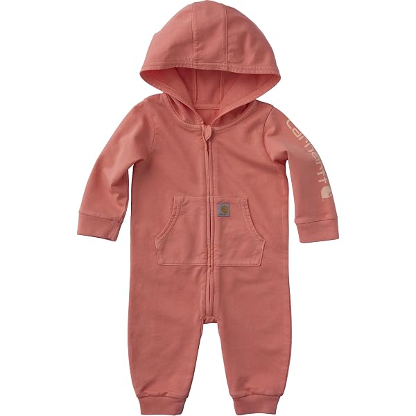 Amazon.com: Carhartt Kid's CM9732 Long-Sleeve Fleece Zip-Front