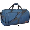 Canway 65L Travel Duffel Bag, Foldable Weekender Bag with Shoes Compartment for Men Women Water-proof & Tear Resistant