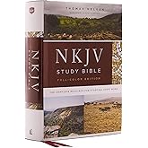NKJV Study Bible, Hardcover, Burgundy, Full-Color, Comfort Print: The Complete Resource for Studying God’s Word