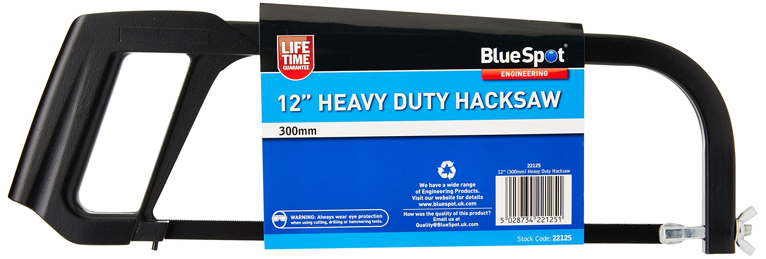 Blue Spot Tools 22125 12-inch Hacksaw Heavy Duty