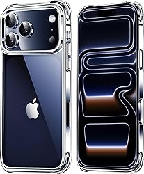 Mkeke for iPhone 17 Pro Max Case Clear, [Not