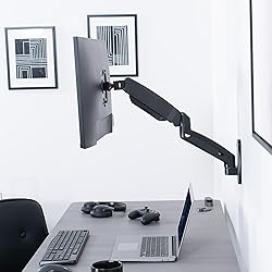 VIVO Single Monitor Counterbalance Wall Mount for