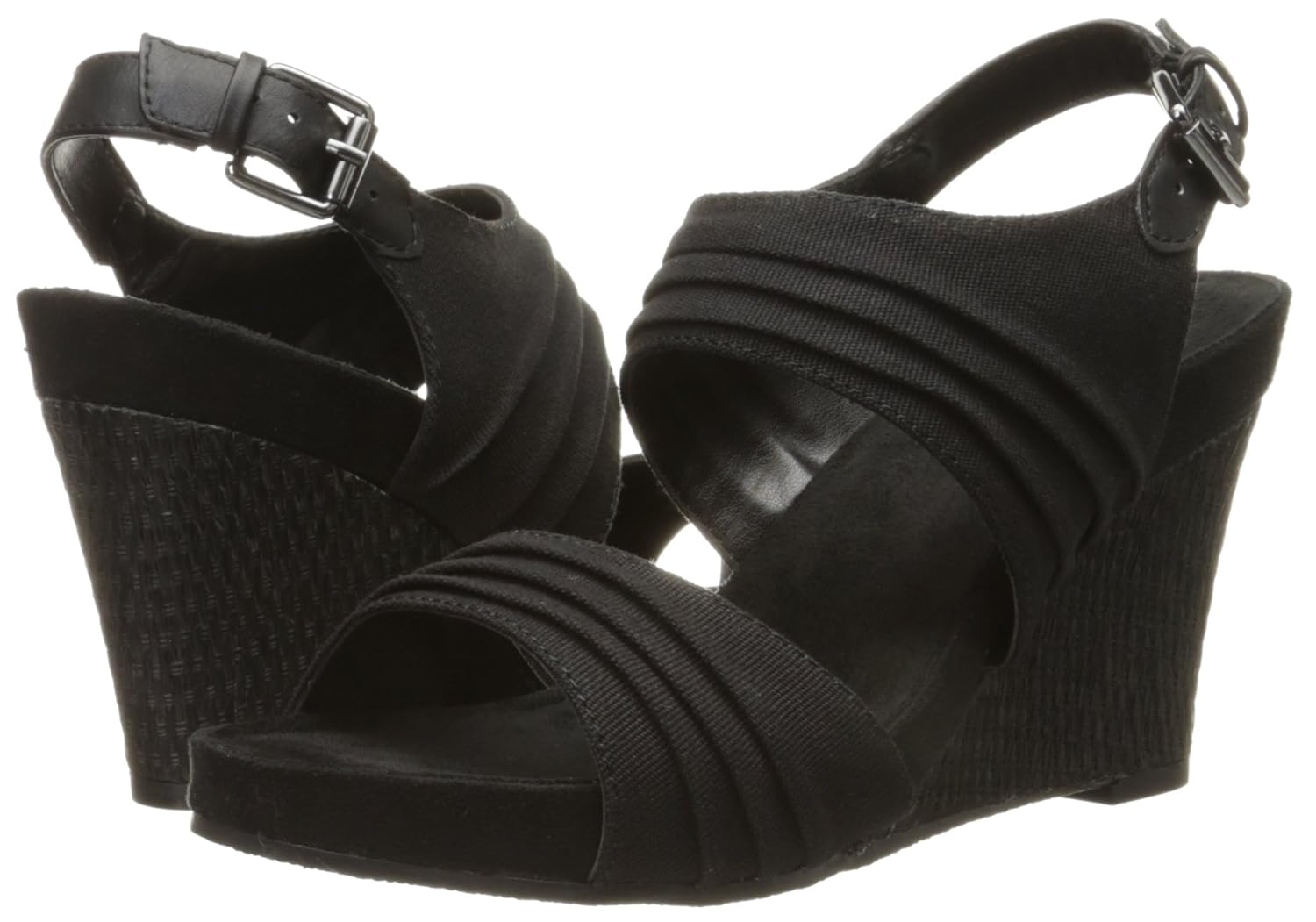 aerosoles women's a2 by may plush wedge sandal