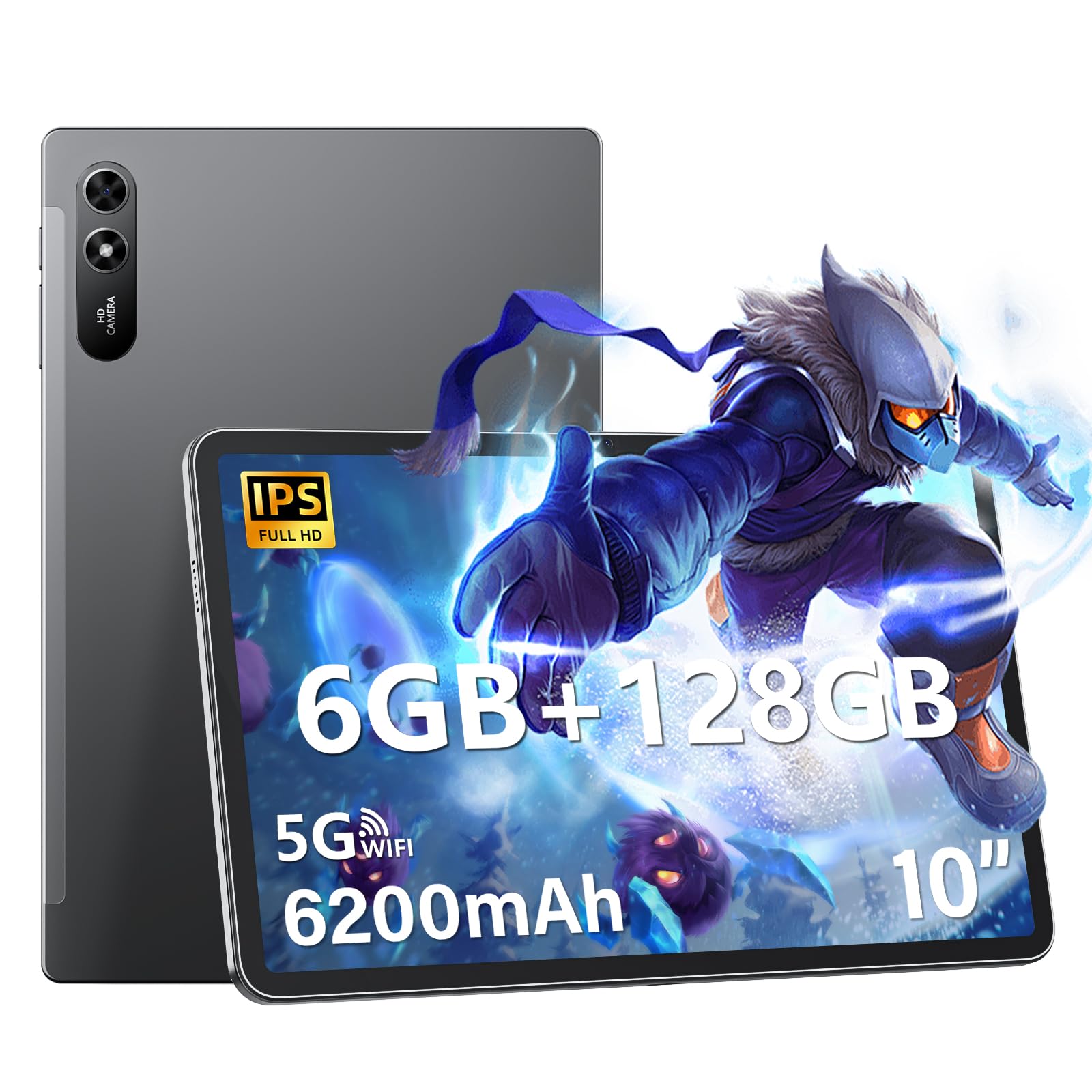 Android Tablet 10.51 Inch with 6GB RAM 128GB