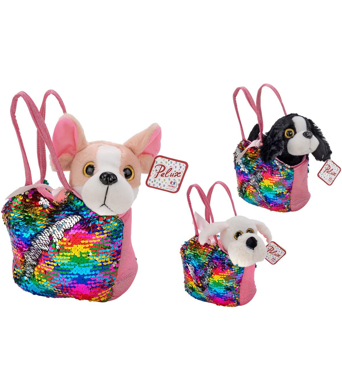 Globe Pelux Dog in Bag, Multicoloured, GLO1316