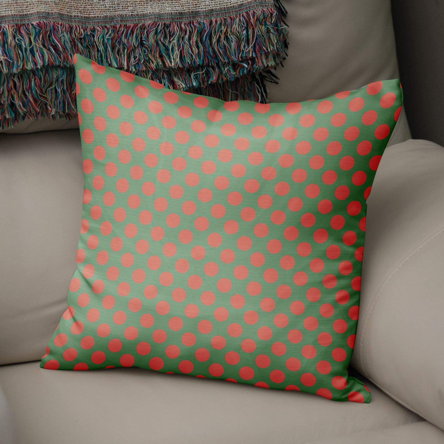 Bonamaison Decorative Cushion Cover Random Pattern, Throw Pillow Covers, Home Decorative Pillowcases for Livingroom, Sofa, Bedroom, Size:43X43 Cm - Designed and Manufactured in Turkey