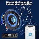 Herdio 4 Inch Ceiling Speakers Bluetooth Ready Flush Mount 160W Wall/Ceiling view 3