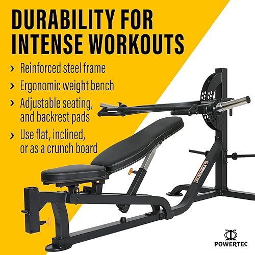 Power Tech Powertec Fitness Workbench Olympic Bench Expert-Tested
