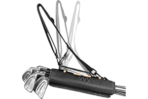 Golf Club Bag Sunday Mini Carry for Men Women Kids Sunday, Lightweight Driving Range Carrier Course Training Case