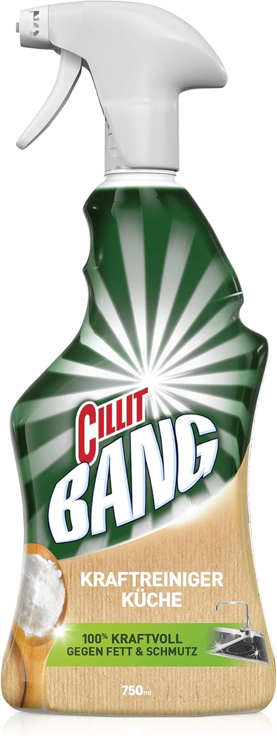 Cillit Bang Natural Power Cleaner Kitchen Against Grease Dirt 