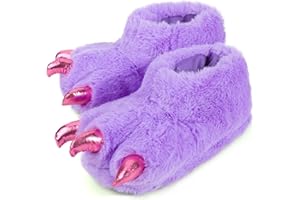 ULTRAIDEAS Animal Paw Slippers for Women and Men, Funny Claw Slippers for Adult and Kids, Unisex Cute Costume House Shoes