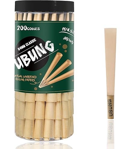 UBUNG Blue Cones 100 Pcs, Classic King Size Blue Slow Burning Pre