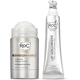 Bundle of RoC Derm Correxion Lip Volumizer - Lip Plumper Peptide Treatment with Hyaluronic Acid &amp; Vitamin E + RoC Derm Correxion Retinol Firming Serum Stick