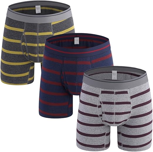 Slj Men S Underwear 3 Pack Most Comfortable Breathable Boxer