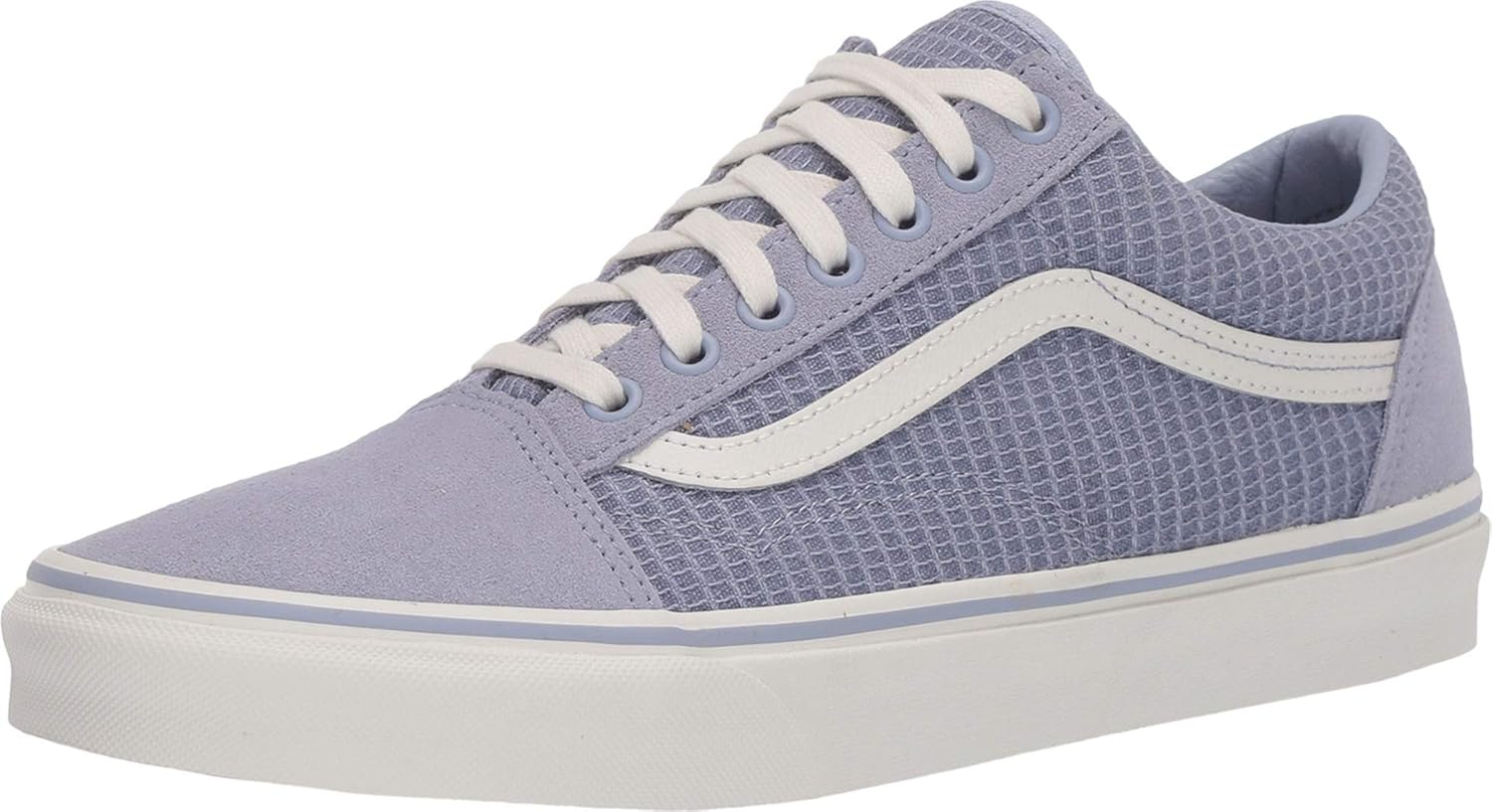 Amazon.com | Vans Womens Old Skool Multi Woven Shoes Zen Blue S | Flats