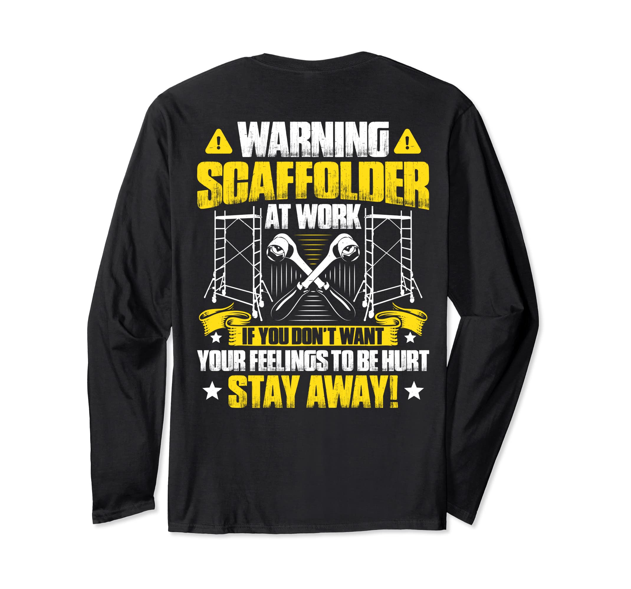 Scaffolding At Work Scaffolder Long Sleeve T-Shirt