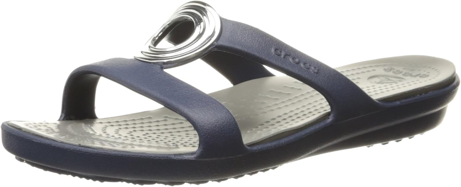 Buy crocs Sanrah Beveled Circle Sandal Women Sandals [Apparel]_203341