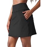 Oyamiki Golf Skirts High Waisted Lightweight Running Athletic Tennis Skorts for Women Casual Summer with 4 Pockets