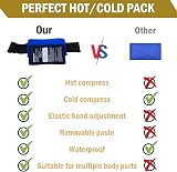 YOGINGO Ice Pack 2 Set Reusable Gel Cold Hot Therapy Knees Back Shoulders view 7