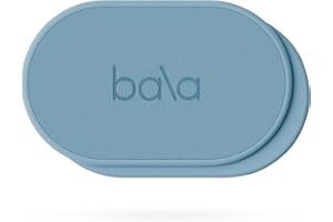 Bala Capsule Sliders for Working Out, Core Workout Sliders - Floor Exercise Sliders & Fitness Gliders for Squats, Lunges, & Push-up Variations - Strength Slides for Yoga, Pilates & Aerobics