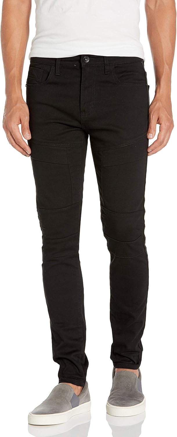 Southpole Men's Skinny Twill Pants: Clothing