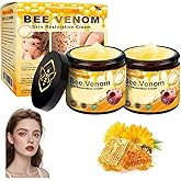 Bee Venom Skin Restoration Cream - Bee Venom Skin Treatment Effectively Wrinkle Reducing Blemishes Bee Venom Comprehensive Moisturizer Repair All In One Cream for All Skin Types(2PCS）