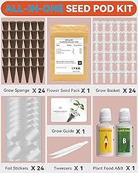 LYKOCLEAN 24 Pods Flower Seed Kit Compatible with