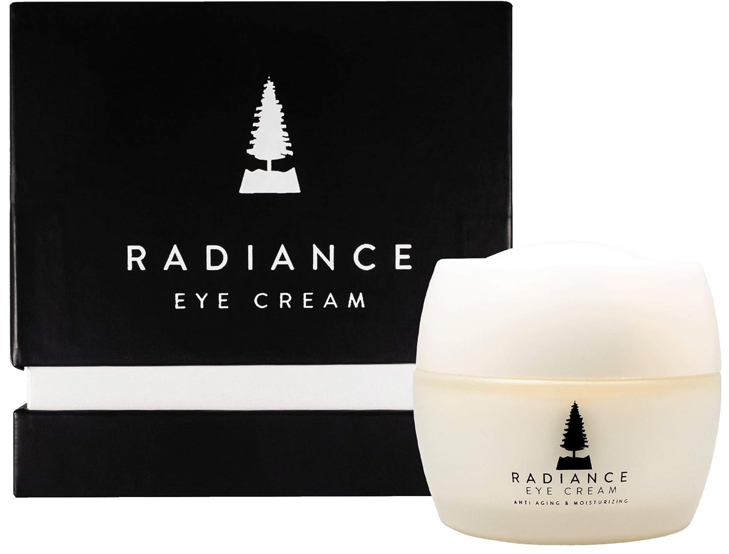 RawChemistry Natural and Organic Anti-Aging Eye Cream - Radiance All Natural and Organic, Luxury Under Eye-Cream