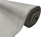 A-Express Grey 20oz Waterproof Canvas Fabric 600D Outdoor Cover 5M view 2
