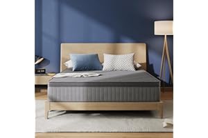 Avenco Twin Mattress, 10 Inch Twin Size Mattress in a Box, Medium Firm Hybrid Mattresses with Smarts™ Coil and Gel Memory Foam for Cool Night Sleep & Pressure Relief, CertiPUR-US Certified