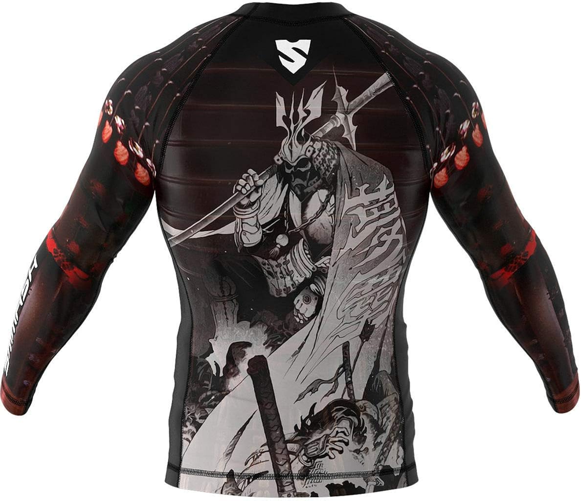 SMMASH Rashguard Longsleeve for Martial Arts Professional Sportswear, Slim Fit Compression Tops for Men Breathable and Light - Image 5